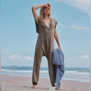 Free People Beach V Neck Onesie